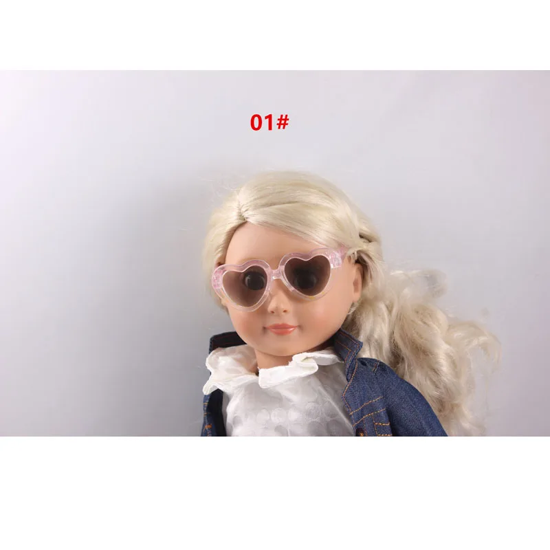 2 цвета, очки для кукол, 41 см, Nenuco, кукла Nenuco y su Hermanita, аксессуары для кукол 16 дюймов, 17 дюймов, 18 дюймов - Цвет: style 012