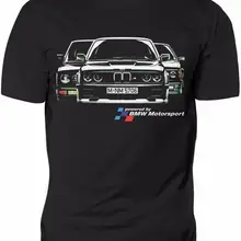 Новая футболка в стиле ретро M3 E30 M Technik M power, дизайнерская футболка в винтажном стиле, Мужская футболка с милым круглым воротником,, высокое качество, Мужская s