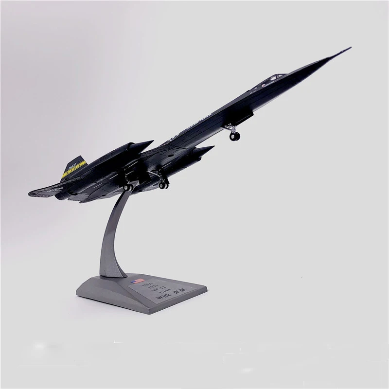 1:144 ВМС США SR71 Blackbird высотный разведчик Самолет Металлическая модель самолет коллекция подарок на день рождения