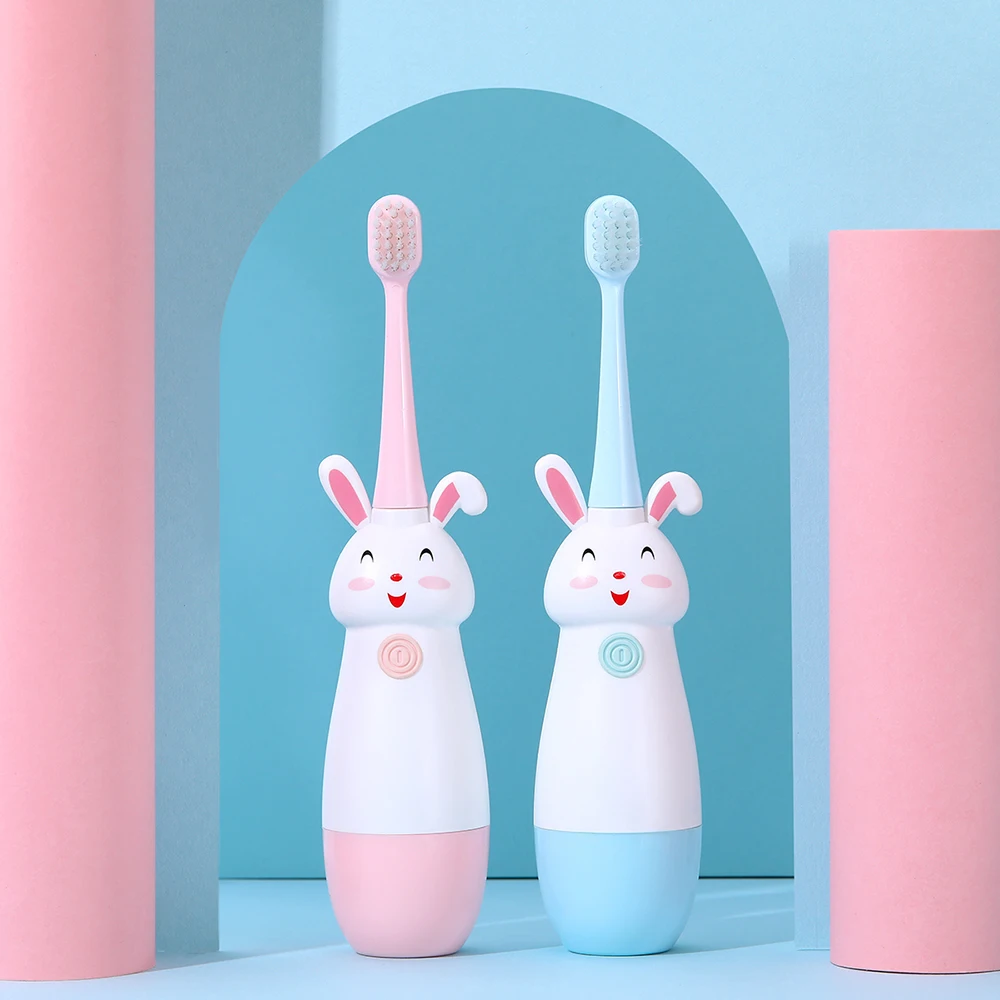 Children Automatic Electric Toothbrush USB Rechargeable Cartoon IPX7 Waterproof Ultrasonic Tooth Brush Replacement Brush Head Children Automatic Electric Toothbrush USB Rechargeable Cartoon IPX7 Waterproof Ultrasonic Tooth Brush Replacement Brush Head