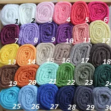 10 шт./лот) искусственный шелк детские одеяла новорожденных стрейч трикотажные Обертывания Пеленки для новорожденных нуббл обертывания 30 цветов