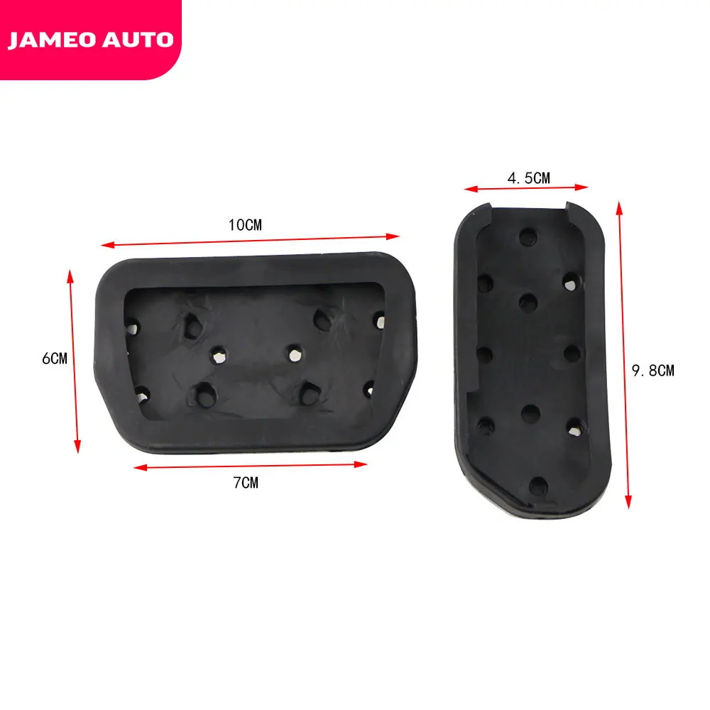Jameo авто на автомобиль педали крышка подходит для Toyota Auris Avensis Rav4 Corolla Prius Facelife для Lexus NX NX200T 300H Авто педаль