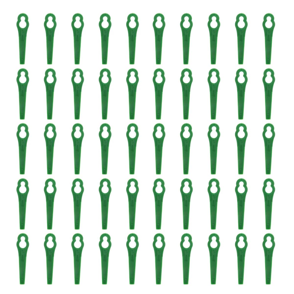 25pcs Plastic Trimmer Blades Pendants For BOSCH ART 23 ACCUTRIM 18V Lawnmower Grass Garden Trimmer Replace Repair Part