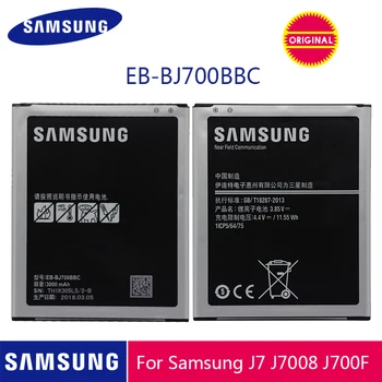 

SAMSUNG Original Phone Battery EB-BJ700BBC 3000mAh For Samsung Galaxy J7 J700 J700F J700M J700H J700T J700P On7 G6000 Batteries