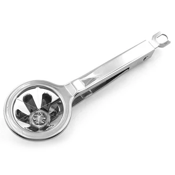 

Stainless Steel Hexagonal Egg Cutter Egg Slicer Fancy Preserved Egg Splitter Egg Cutting Supporter