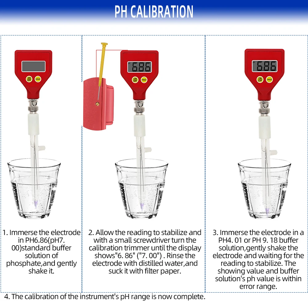 PH-98108 pocket-sized pH Meter Food pH Tester Acidity Meter Soil Meter for Plants Flowers Vegetable Acidity Moisture 40% off gas meters