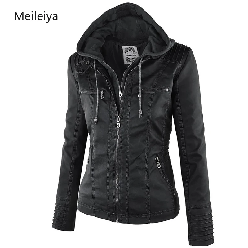 

2018 Waterproof Windproof 7XL Ladies Basic Jackets Coats Female Winter Faux Leather Jacket Women Casual Basic Coats Plus Size