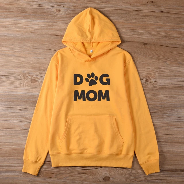 US $15.88 ONSEME Dog Mom Hoodies Funny Doge Paw Graphic Unisex Hooded Sweatshirt Women Streetwear Gothic Hood