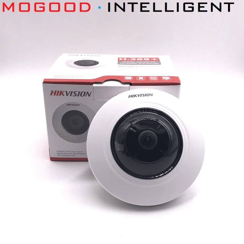 

HIKVISION Original English Version DS-2CD2955FWD-IS IP Camera 5MP Fisheye Camera Support EZVIZ Hik-Connect App POE With IR 10M