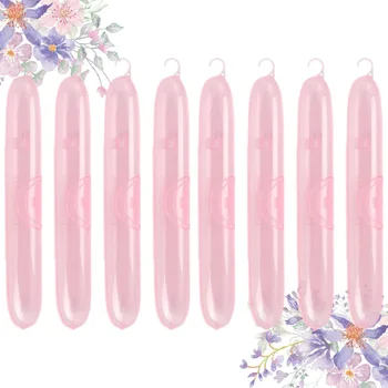 

8 Pcs Practical Portable Convenient Transparent Toothbrush Case Toothbrush Holder for Travel Trip Work