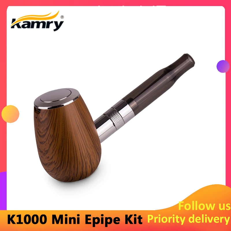 

Original Kamry K1000 Mini Kit E Cigarette Epipe pod kit 900mah Built-in Battery Vaporizer Box Mod & 1.2ml tank atomizer Vape Kit