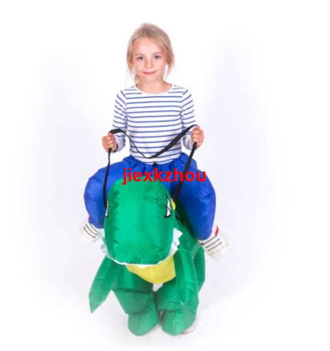 Carry Me баварский маскарадный костюм, вечерние костюмы для костюмированной игры, одежда для рекламы, карнавал, Хэллоуин, Пасхальный фестиваль, для взрослых - Цвет: Child dinosaurs