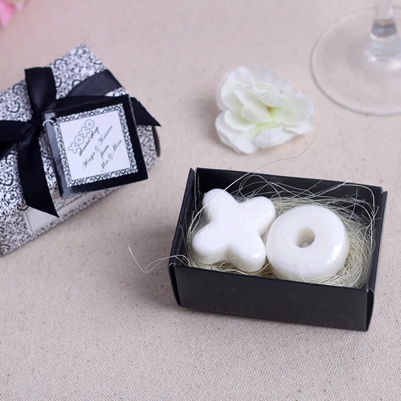 XO мыло в подарочной коробке свадебный подарок Baby Shower вечерние пользу для детей