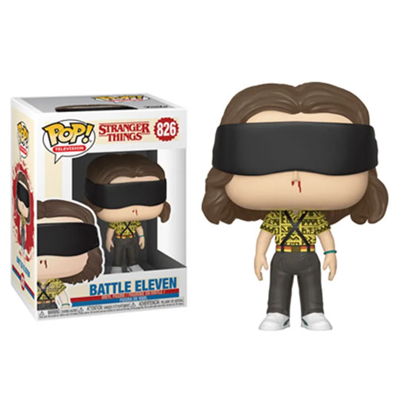 

Funko Pop Stranger Things Battle Eleven #826 Collection Model 10cm Vinyl Action Figure Limited Edition Toys Kids Gifts