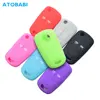 Silicone Car Key Case For Opel Vauxhall Astra Corsa Vectra Signum Tigra 2 Button Folding Remote Fob Cover Keychain Protector Bag ► Photo 1/6