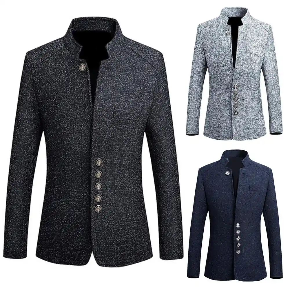 casaco tipo blazer masculino