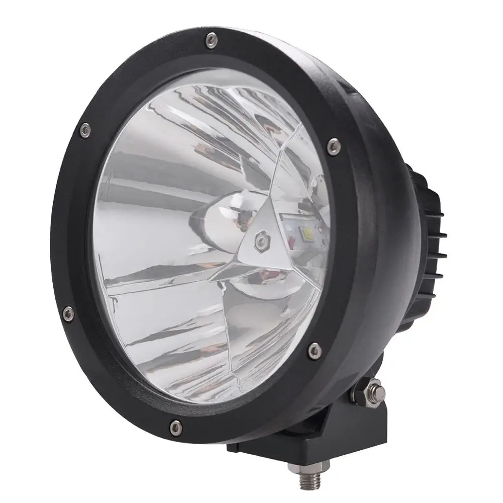 

ECAHAYAKU 2 pieces 7" 45W Round LED Headlight LED Driving Light 12V 24V Cannon round Vision 4x4 off-road wrangler rubicon JK CJ