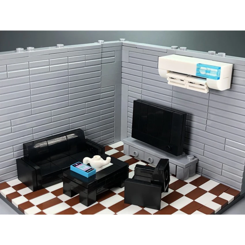 Игрушки для домашнего декора аксессуары мебели кубики MOC DIY подвесные