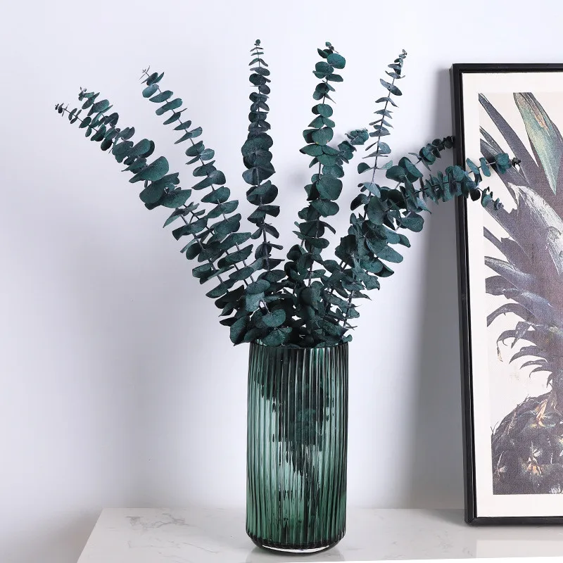 

Home Decorations Eucalyptus Leaves Natural Dried Flowers Rustic Wedding Flowers Christmas Door Artificial Wedding Bouquets