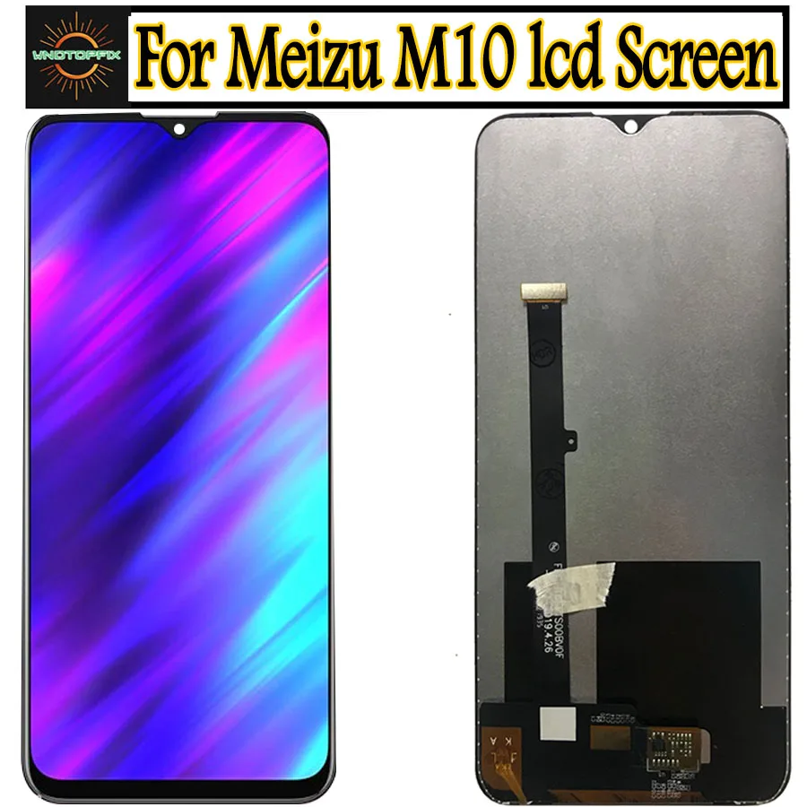 Оригинальный Для Meizu M10 ЖК дисплей экран + сенсорная панель дигитайзер m10 Замена 6 5