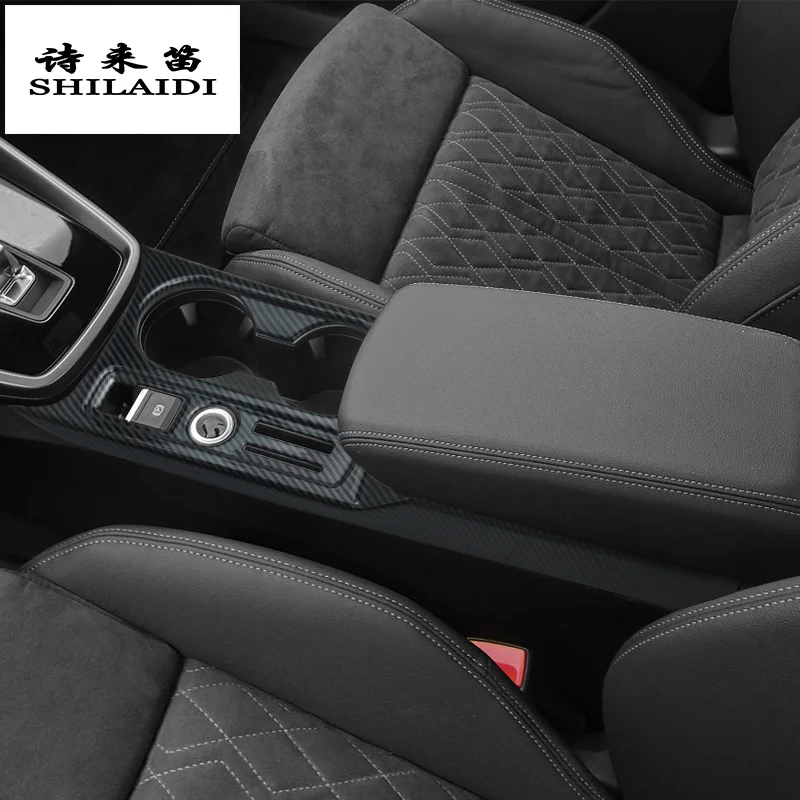 Car Styling For Audi A3 8y A3l Center Console Water Cup Holder Armrest