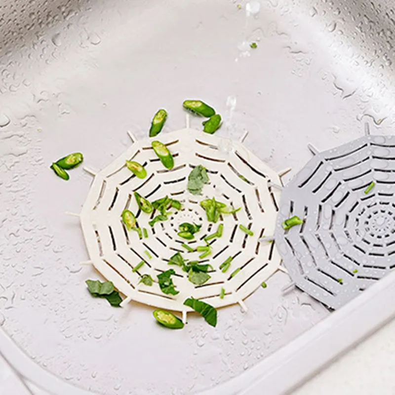 

Creative Kitchen Drains Sink Strainers Filter Sewer Drain Hair Colander Bathroom Cleaning Tool Kitchen Accessories
