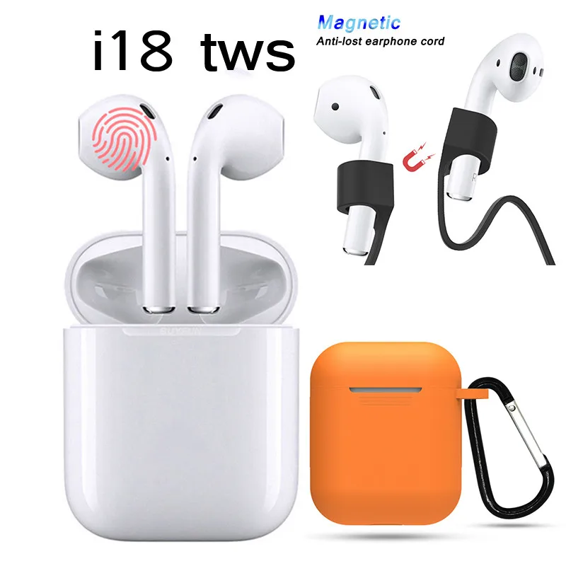 Беспроводная Bluetooth гарнитура I18tws сенсорная 5 0 наушники PK sonoff i16tws i17 tws i18tws w1 чип 1:1