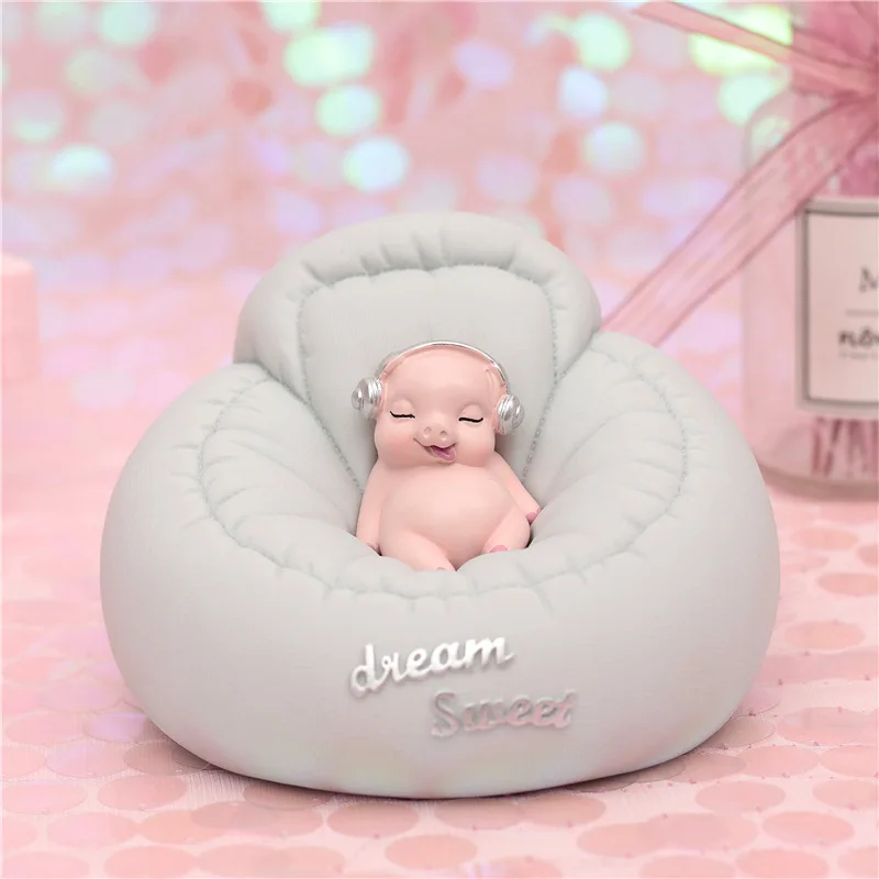 Creative Gifts Dream Whirring Sofa Decoration Coin Bank Strange New Resin Crafts Students Graduates Day Gift