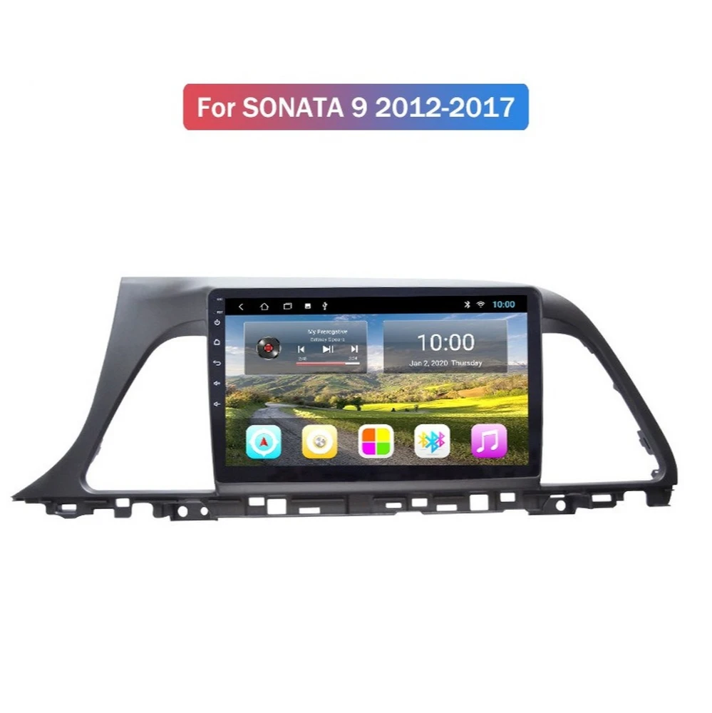 Автомобильный мультимедийный плеер 4 Гб + 64 ГБ Android 10 0 GPS-навигация для HYUNDAI SONATA 9
