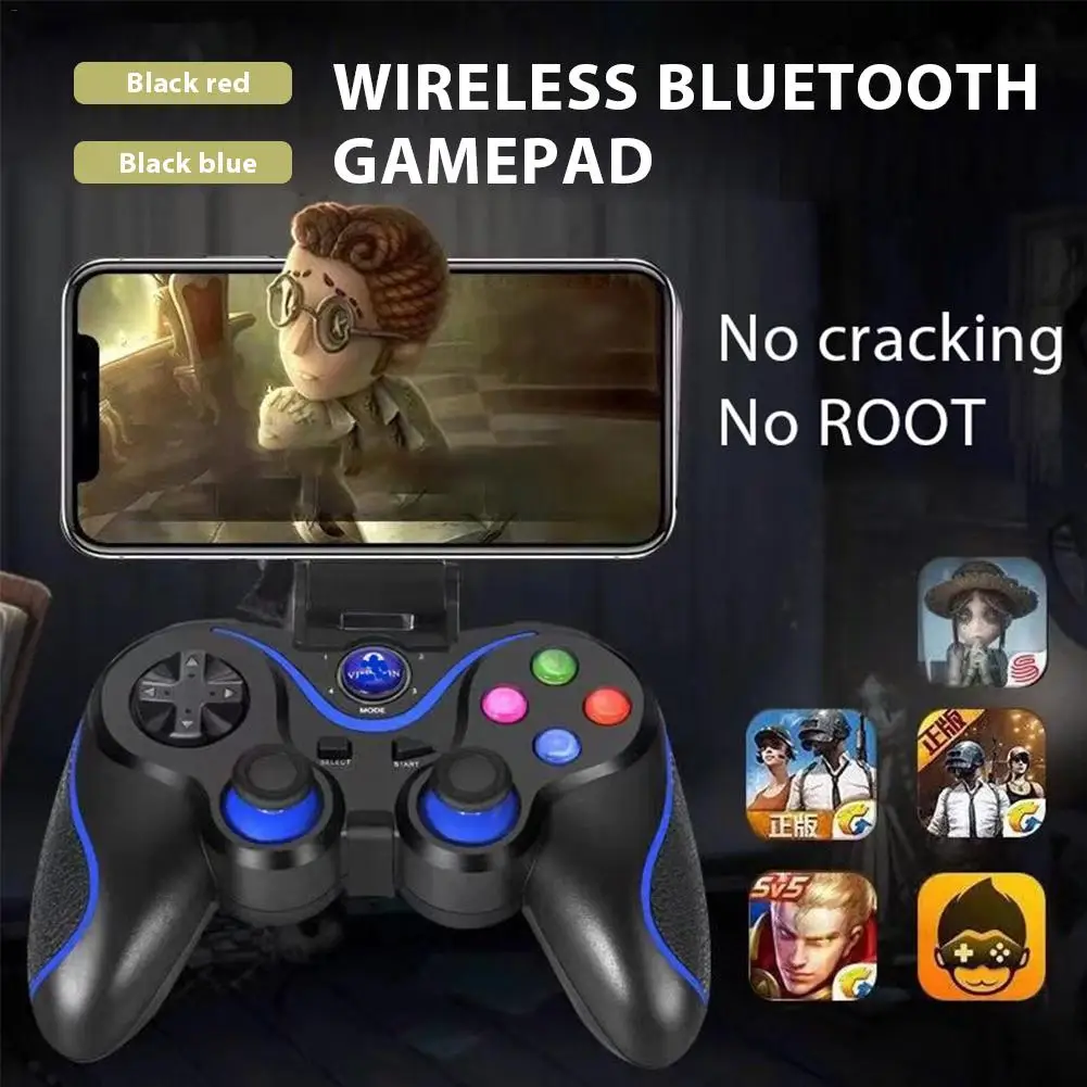 Геймпад беспроводной Bluetooth игровой контроллер Джойстик ручной дорожный артефакт для IPhone Android для PS3 ПК Ноутбук игровой коврик