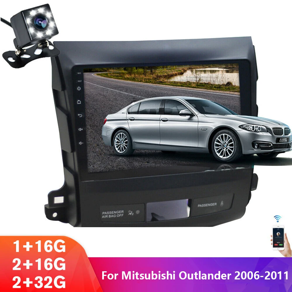 Автомагнитола 10 1 &quotдля Mitsubishi Outlander стерео-проигрыватель на Android с Bluetooth GPS для 2006