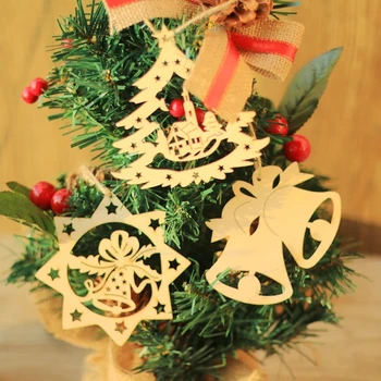 

Wooden Christmas Gift Tags, Present Tag,Christmas Hanging Decoration 30pcs/lot