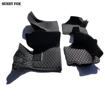 

High quanlity SUNNY FOX Car floor mats for Chevrolet Sail 5D car styling Anti-slip liners carpet rugs (2011-present