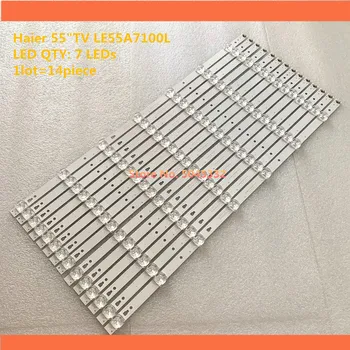 

New Kit 14 PCS 7LED 555mm LED Backlight strip for LED55D7-01 A B 30355007202 LE55A7100L LE55B510N LE55B510X LC550DUY SH A1