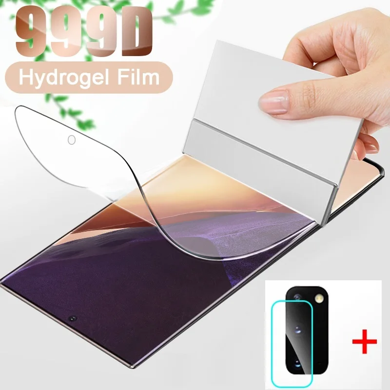 Pellicola Salvaschermo Curva 20D Per Samsung Galaxy S20 Note 10 Plus S10E Pellicola Idrogel Su Samsung A51 A50 A71 A70 A30 Non Vetro