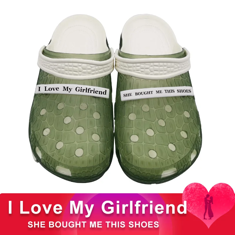 

Sandals I Love My Girlfriend She Bought Me This Shoes Clogs Mmassage Zapatos De Mujer Fashion Valentine's Day Gift Croks sandali