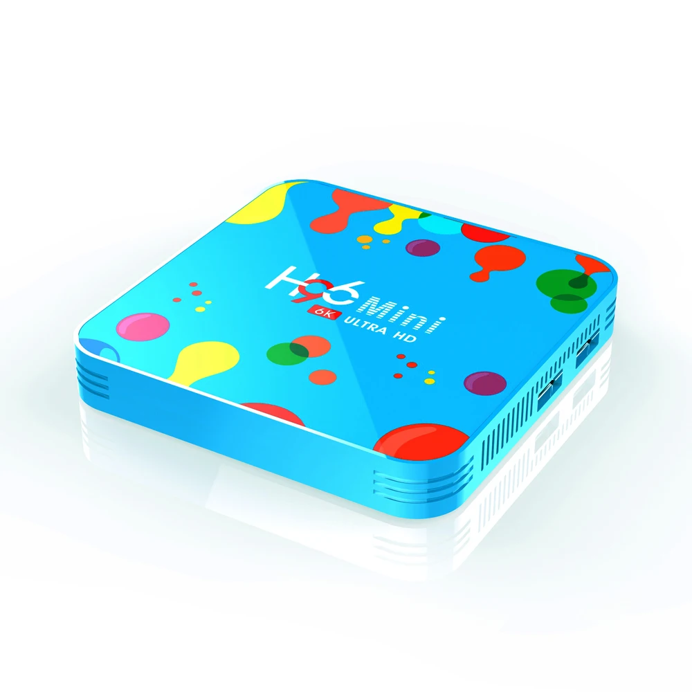 5 шт./лот H96 mini Tv Box Youtube-Set Google-Player Wifi 4 гб32гб H6 Android 9 0 H.265 6K | Электроника