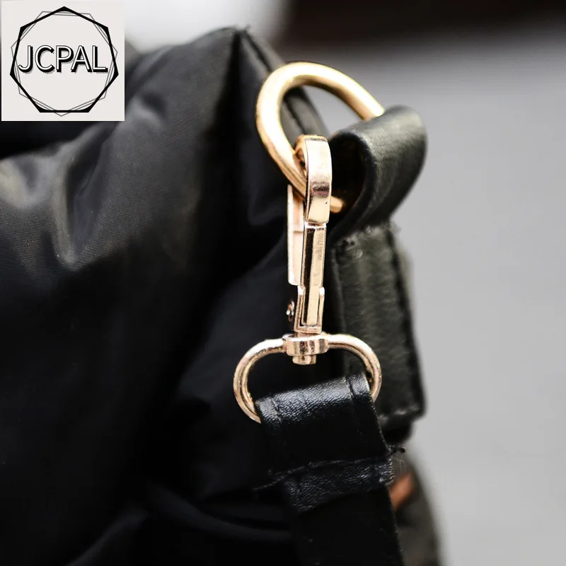 JCPAL New Winter Space Bale Handbag Woman Casual Space Cotton Totes Bag Down Feather Padded Lady Shoulder Crossbody Bag