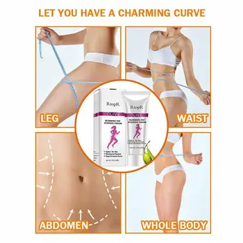 

80g Lose Weight Slimming Cellulite Massage Cream Health Cream Shape Burning Fat Slimming Tighten Body Body Skin G6F2