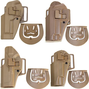 

Tactical Gun Holster Left Hand For Glock 17 19 Beretta M9 Colt 1911 Sig Sauer P226 Airsoft Pistol Holster Hunting Accessories