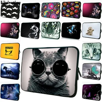 

2020 New Arrival Cute Cat Pattern Prints Universal Tablet PC 7.9/ 7.7/ 8.0/ 7 Inch Women Girls Portable Tablet Netbook Bag Case