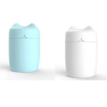 

USB Humidifier Ultrasonic Air Humififier Mini Portable Mute LED Light Mist Maker for Home Air Diffuser