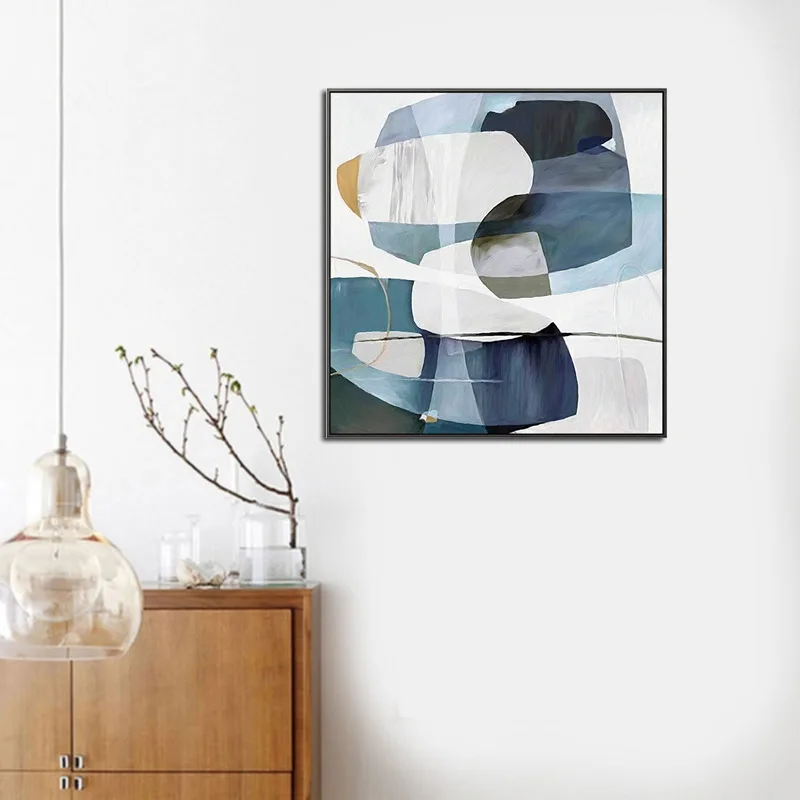 

Taste, Modern Abstract Living Room Decorative Painting Simple Creative Entrance Hanging Painting Mural Restaurant Wall Painting