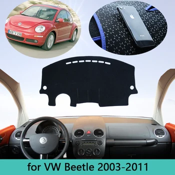 

Dash Mat Dashboard Cover Dashmat Fit For VW Volkswagen Beetle 2003~2011 car Styling Anti-sun Protect Carpet Car Accessories Pad