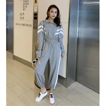 

Tracksuit Women Chandal Mujer 2 Piezas Woman Clothes Two Piece Set Top and Pants Jogging Women Set Streetwear Sweatsuit Outfits