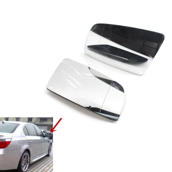 

For BMW E60 E61 2004 2005 2006 2007 2008 Car Accessories Interior Glass Rearview Side Mirror Left Right Wide Angle White Glass