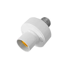 WiFi Smart Bulb Adapter LED Lamp Holdere WeLink Bluetooth-compatible Light Socket E27 Smart Bulb Holder for