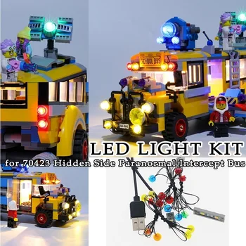 

LED Lighting for 70423 Hidden Side Paranormal Intercept Bus 3000 Decoration Moc Building Blocks Toys Bricks Decorative Lights