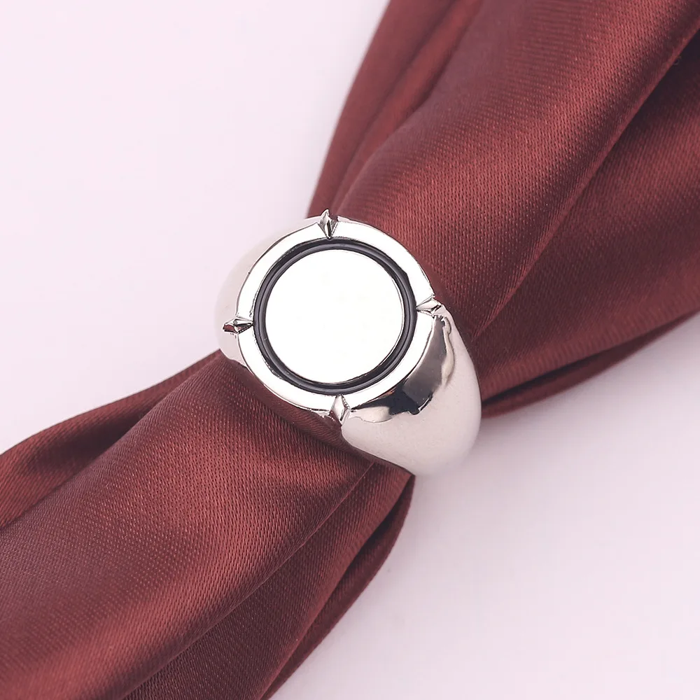 Lovers Anime Black Cat Rings Girl Boy Round Print Boy and Girl Cartoon Jewelry Quality Ring for Women Cosplay Accessories