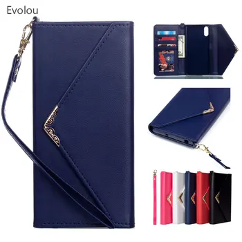 

Case For Sony Xperia X XZ2 Compact XZ XZ3 XZ4 XA1 Plus Flip Leather Envelope Cover For Sony XZ Premium Wallet Bag phone Case